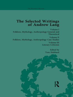 cover image of The Selected Writings of Andrew Lang